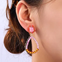 Day&Eve Pearly Drops oorbellen - E4121