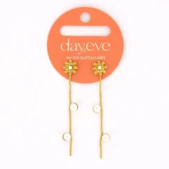 Day&Eve Pearly Flower Dangle - E5235