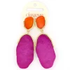 Day&Eve Pop Dangle oorbellen Orange - E4531