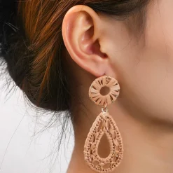 Day&Eve Raffia Dangle - E5082