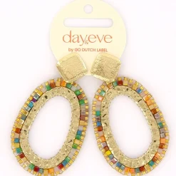 Day&Eve Square Beads Dangle - E5101