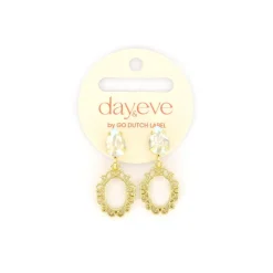 Day&Eve Stone Dangle oorbellen - E4115