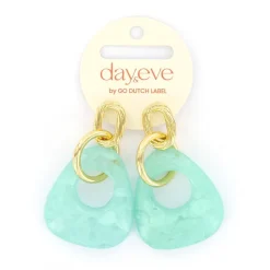Day&Eve Triangle Drops oorbellen - E4111