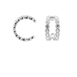 Earcuff Double Row Dotty Zirconia