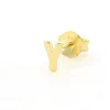 Imotionals Letter Oorknopje (1pcs) - E-55
