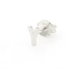Imotionals Letter Oorknopje (1pcs) - E-45