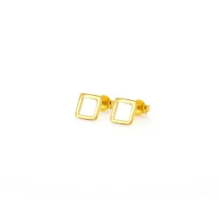 Imotionals Oorknopjes Open Square - E-5528