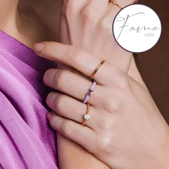 iXXXi Fame Ring Glossy Pink - F06617