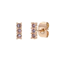iXXXi oorknopjes Triple Stone Purple - E04708