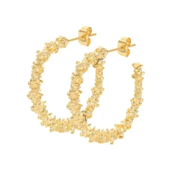 iXXXi oorringen Caviar Gold Color - E04710
