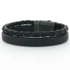Josh Armband Double Black - 09110 VB