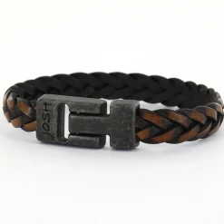 Josh Armband Fox Aged Black - 24456VB
