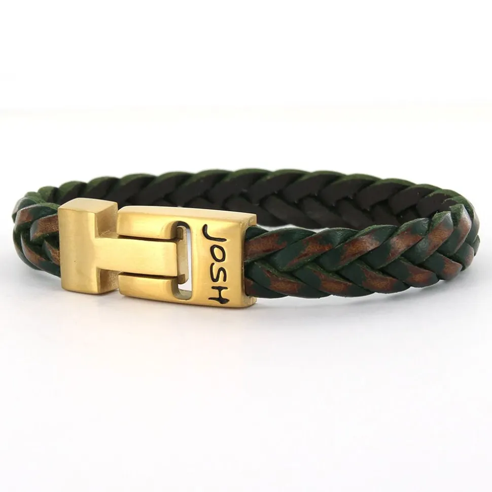 Josh Armband Fox Aged Olive - 50017