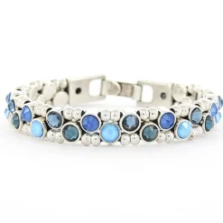 Josh Crystal Armband Shades of Blue - 04386