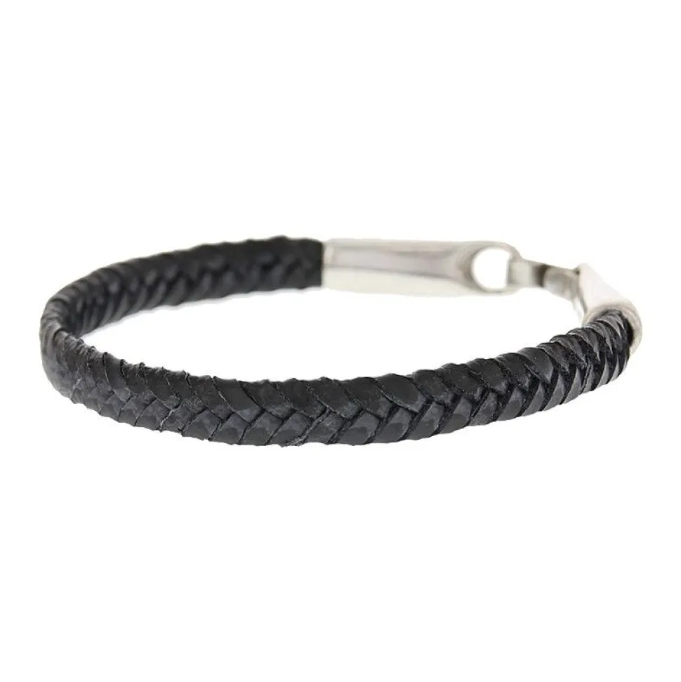 Josh Leather Black Armband - 18355