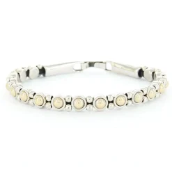 Josh Pearl Armband Beige - 22119