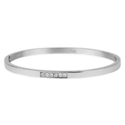 Kalli Bangle Six Crystal Row - 2140S