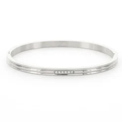 Kalli Bangle Striped Crystal - 2181