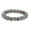 KARMA Armband - Aluminium Silver Bead - 96027