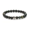 KARMA Armband Green Pine Logo Bead - 86919