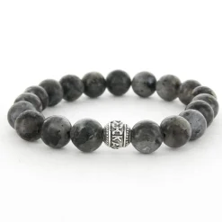 KARMA Armband - Snow Flake Silver Bead - 96001