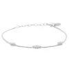 Karma Bracelet Diamond Shape - Silver