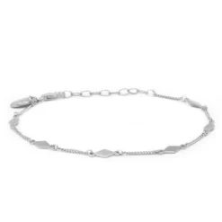 Karma Bracelet Diamond Shape - Silver