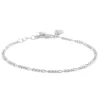 Karma Bracelet Figaro - Silver