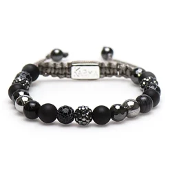 KARMA Bracelet Spiral Silver Star - M