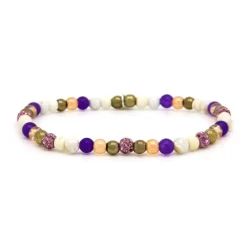 KARMA Bracelet Violett Elastic - XXS