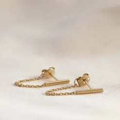 Karma Chain Round Tube Lima - 14K Gold