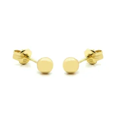 Karma Earstuds Ball - 14K Gold