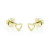 Karma Earstuds Open Heart Mini - 14K Gold