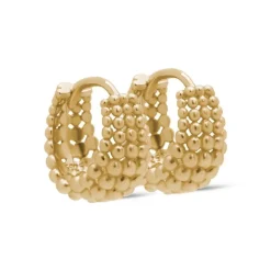 Karma Hinged Hoops Lilly Dots