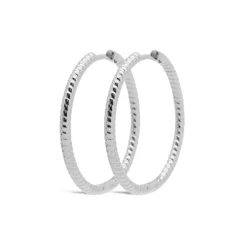 Karma Hinged Hoops Tilly Twist