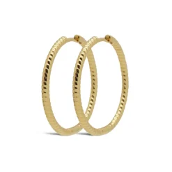 Karma Hinged Hoops Tilly Twist