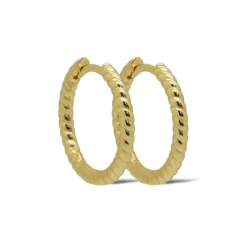 Karma Hinged Hoops Tilly Twist