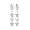 Karma Hinged Hoops Zirconia Desie