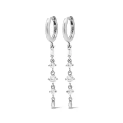Karma Hinged Hoops Zirconia Lina