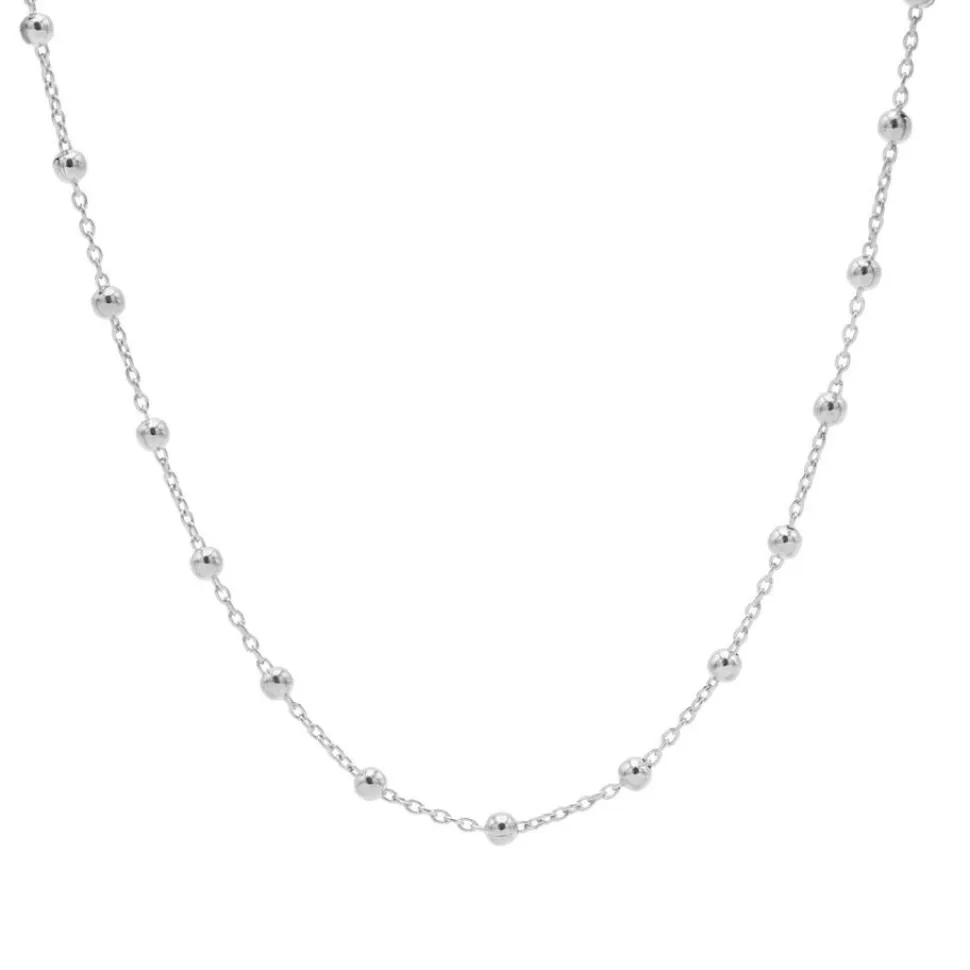 Karma Necklace Balls - Silver