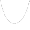 Karma Necklace Dots Chain Diamond - Silver