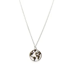 Karma Necklace Earth - Silver