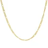 Karma Necklace Figaro - Goldplated