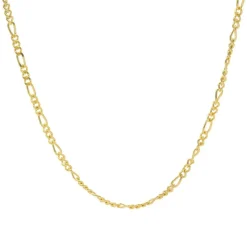 Karma Necklace Figaro - Goldplated