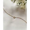 Karma Necklace Open Heart - Silver