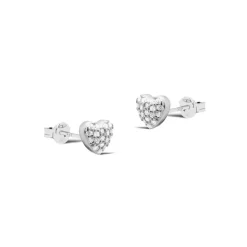 Karma Zirconia Earstuds May Heart