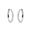 Karma Zirconia Hinged Hoops