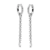 Karma Zirconia Hinged Hoops Aria