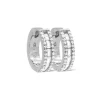 Karma Zirconia Hinged Hoops Julia