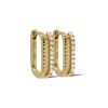 Karma Zirconia Hinged Hoops Liv